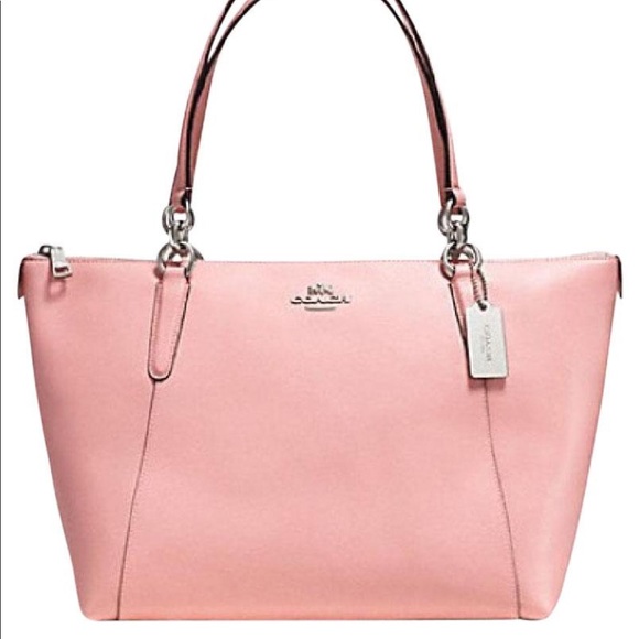 💖NWT COACH AVA 💓💖TOTE IN CROSSGRAIN LEATHER 💕 - Picture 3 of 4